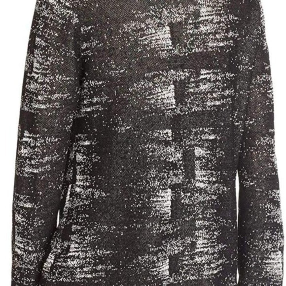 Eileen Fisher Black and White Cardigan - Picture 9 of 9